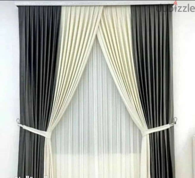 AL Naimi Curtains Shop / We Making New Curtain - Rollers - Blackout 5