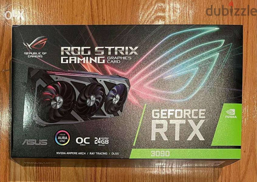 Brand New ASUS ROG Strix GeForce RTX 3090 OC GPU 1