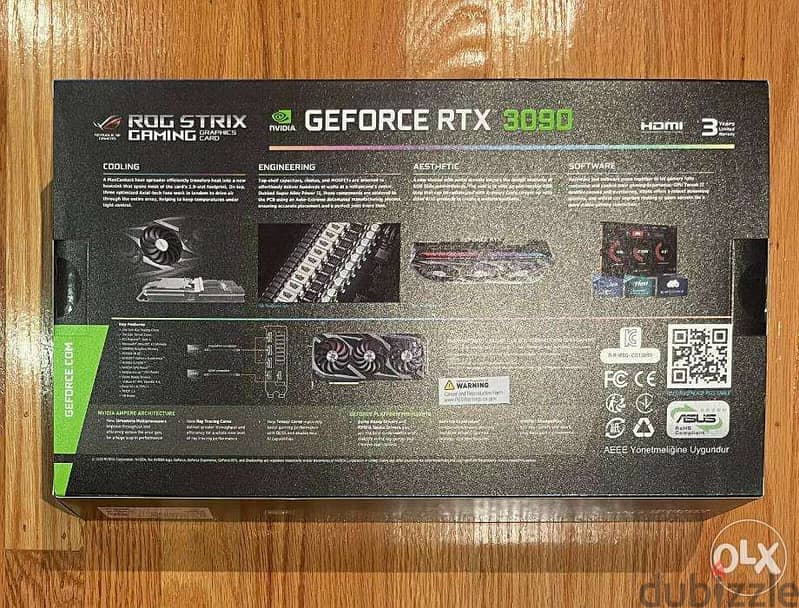 Brand New ASUS ROG Strix GeForce RTX 3090 OC GPU 2