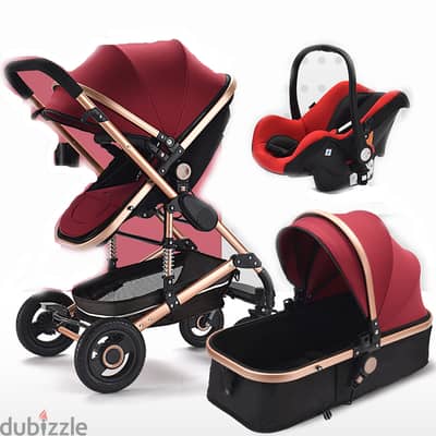 Romp & Roost - LUXE Flight Single or Double Stroller