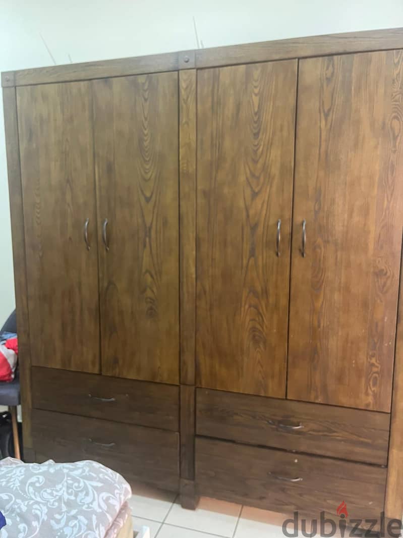 Homes R Us solid wood wardrobe 1