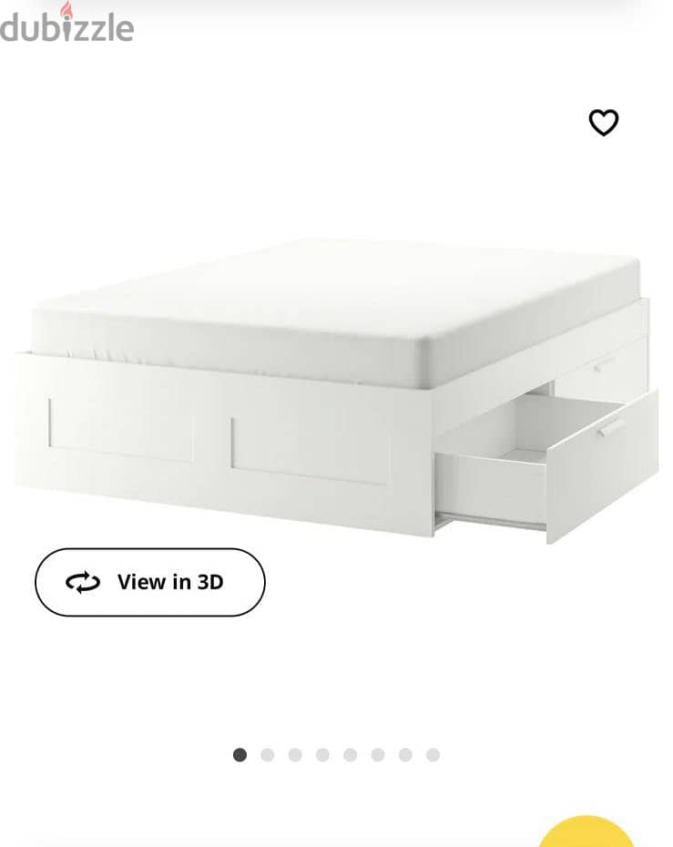 IKEA storage bed with mattress 2