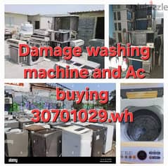 Damage washing machine buying and repair 30701029. wh