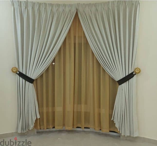 AL Naimi Curtains Shop / We Making New Curtains - Rollers - Blackout 0