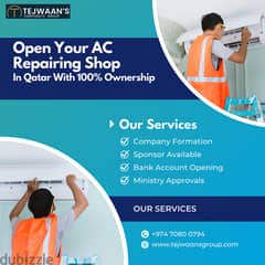 Open Your AC Shop In Qatar With 100% Ownership 0