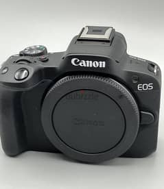 Canon - E O S R 50 4K Mirrorless 2 Lens Kit RF-S 18-45mm and RF-S 55-