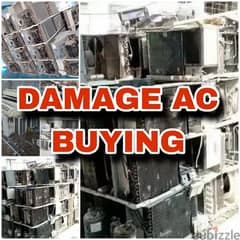 we are buying damage ac please call me 70697610