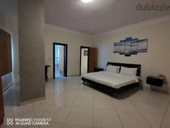 MONTHLY RENTAL 1BHK ( KAHRAMAA, WIFI AND CLEANING FREE)