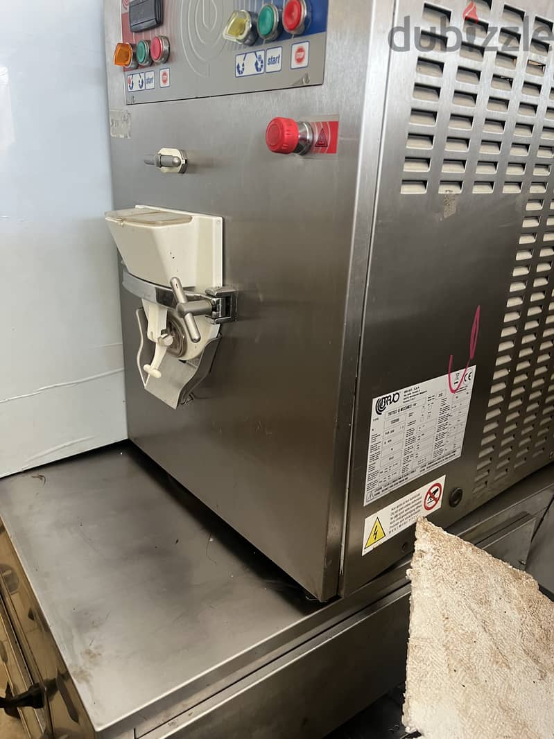 Bravo Batch Freezer Used 2