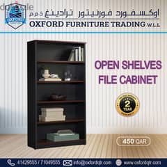 Open Shelves File Cabinet 0