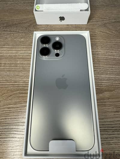 Apple iPhone 15 Pro Max -256 GB- Natural Titanium,BRAND NEW.