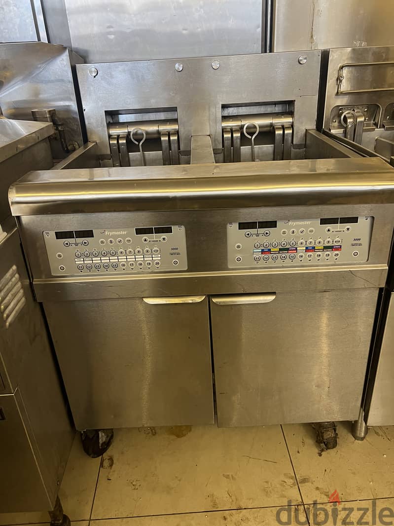 Frymaster Doublt Vat fryer electric 1