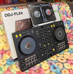 Pioneer DDJ-FLX4 2-Ch DJ Controller, Rekordbox and Serato Compatibilit 0