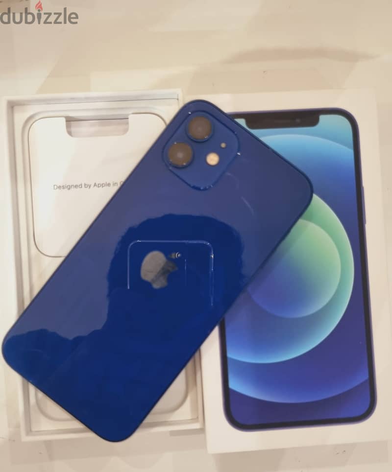 i phone 12 128 gb blue colour 97 battery 0