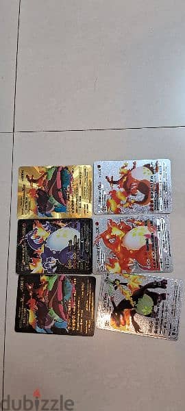 pokemon cards gold, silver, and black cards