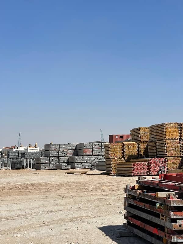 open Land heavy material storage available in cheap price 1