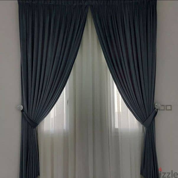 AL Naimi Curtains Shop / We Making New Curtains - Rollers - Blackout 6