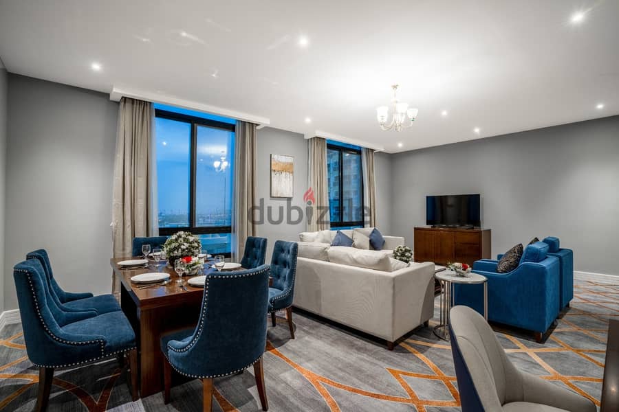 Luxurious hotel apartment for rent شقة فندقية فاخرة للإيجار 7