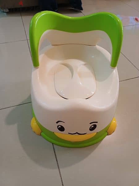 baby potty new & junior walker & baby seat new 0