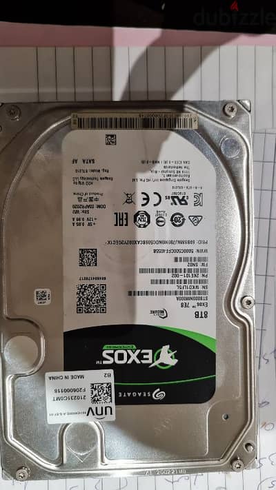 Brand New Seagate Exos  8TB Hard Drive