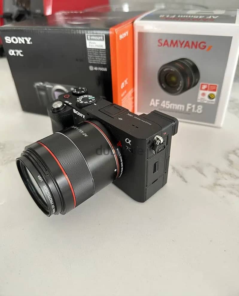 Sony Alpha a7C 24.2MP Mirrorless Camera w/ 28-60mm F4–5.6 1