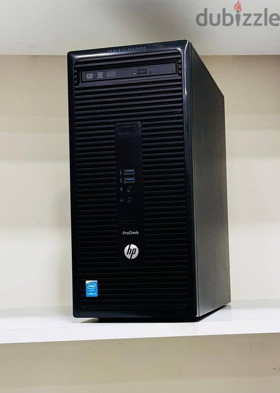 Hp pro desk 400 g2 mt Core i5 computer  4th gen  3.00 GHz  12 gb ram 0