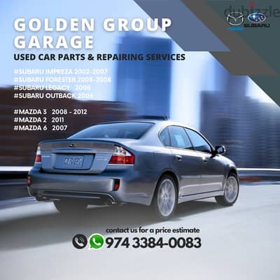 Subaru Used Car parts and repair