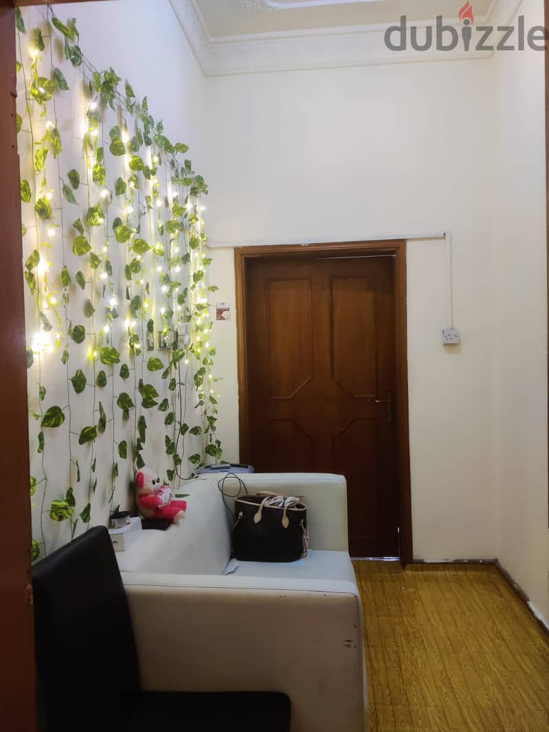 Fully furnished Spacious 1 bhk with 2 halls 2