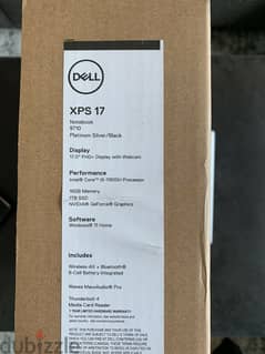 DELL XPS 17 9710 17" Laptop - Intel® Core™ i9, 1 TB SSD 0