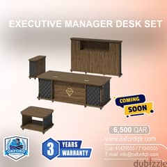 Execuitve Manager Desk Set 0