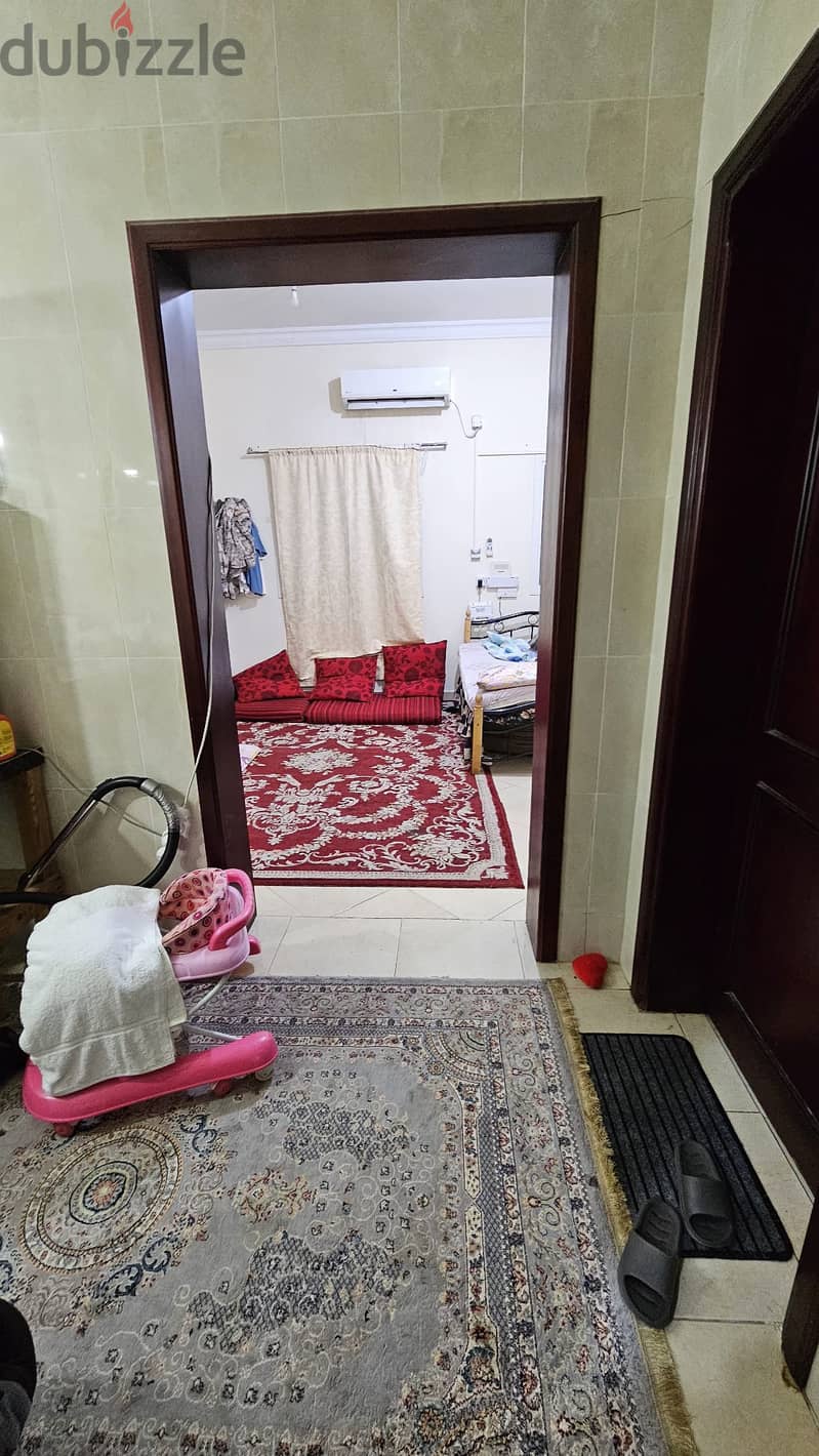 Semi furnished 1BHK family Accommedation 1