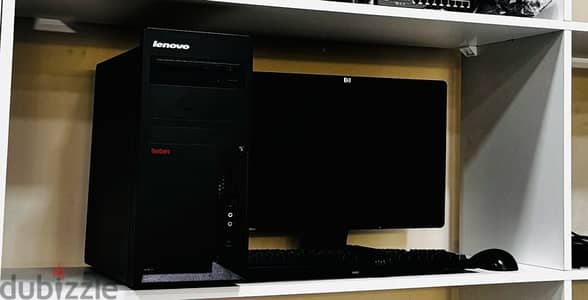 Lenovo Computer Full System  With 19 Inches Monitor