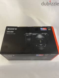 SONY ALPHA A6400 MIRRORLESS 18-135MM LENS 0