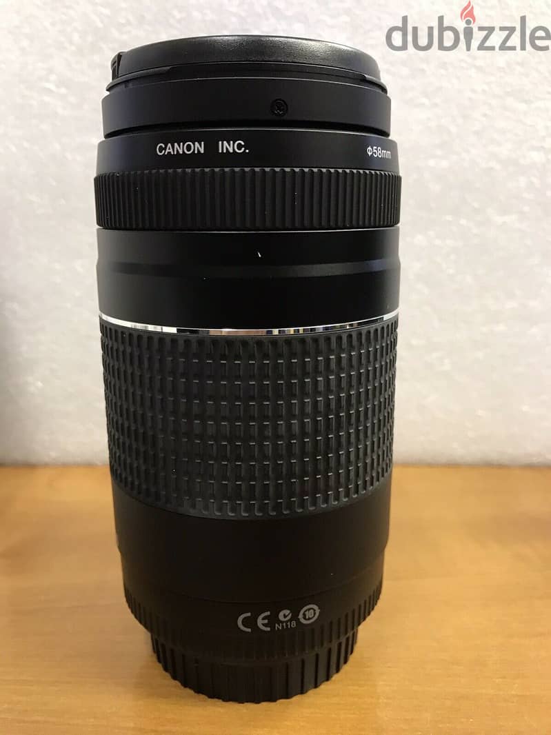 CANON EF 75-300MM F/4-5.6 III USM LENS 0