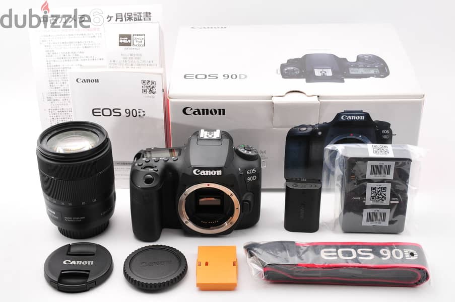 CANON E O S 90 D 18-135MM LENS 0