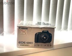 Canon E O S 600 D 18.0MP - Black (Kit w/ EF-S 18-55mm Lens 0