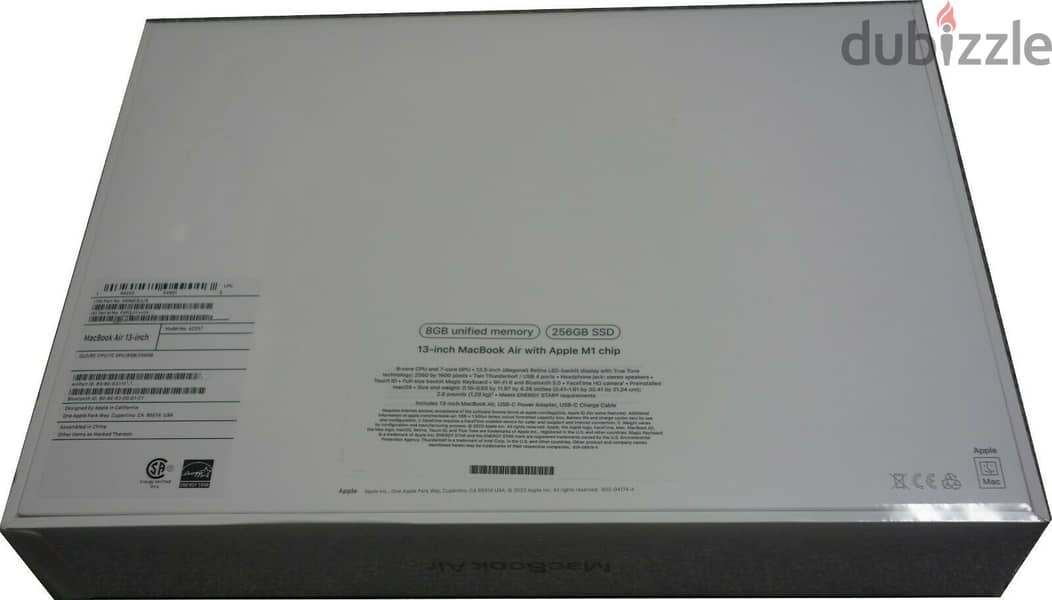 Mac Book Air 13.3" - Apple M1 chip - 8GB Memory - 256GB SSD 1