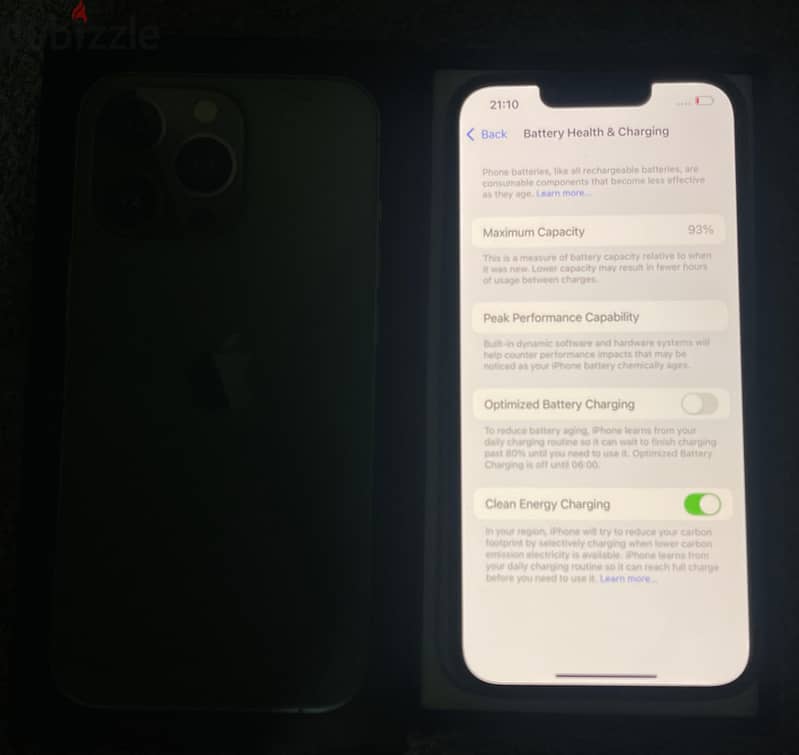 i phone 13 pro 128 gb alpine green 3