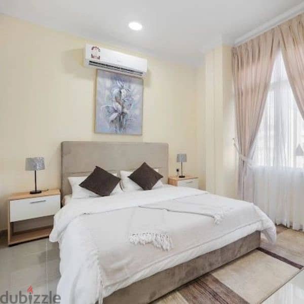 BRAND NEW FULLY FURNISHED 1 BHK FLAT IN WAKRAH 1