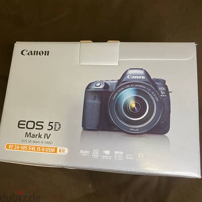 Canon E O S 5 D Mark IV 24-105mm f / 4L IS II USM Lens