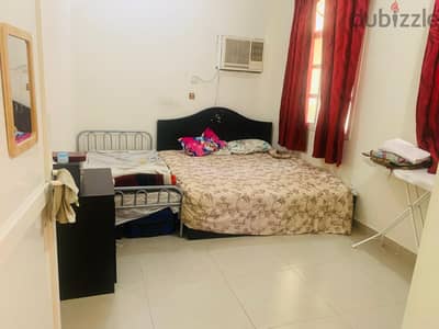 Furnished 1BHK QR 2700 for familie in dafna