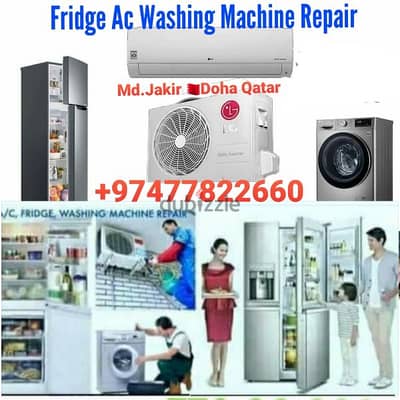 Fridge Ac Washing machine Repair 77822660