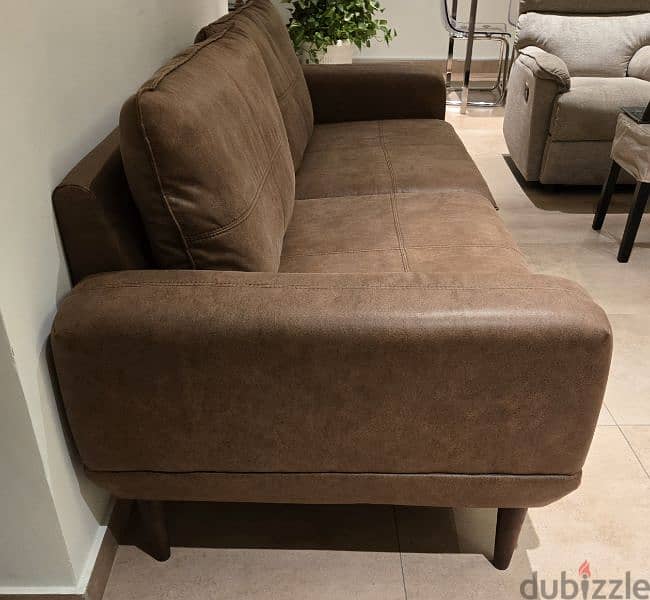 Brand New 3 Seater Leather Sofa 2