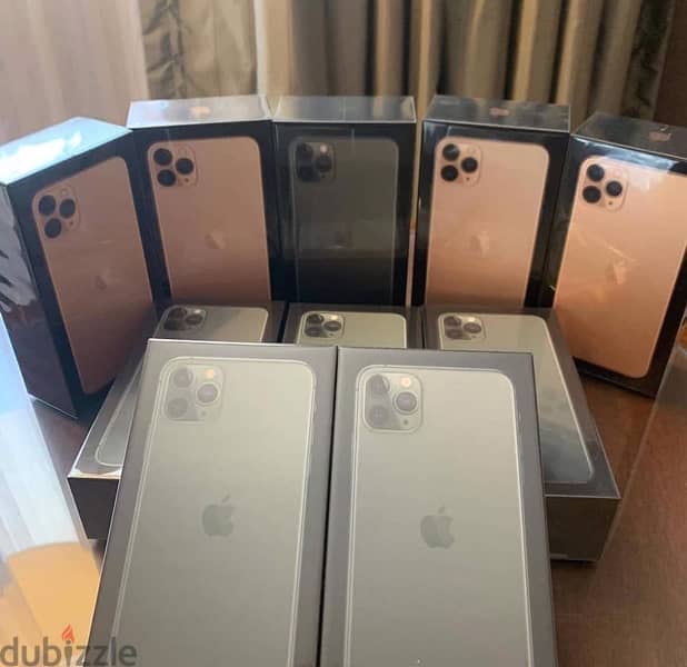 BRAND NEW APPLE IPHONE 11 PRO MAX 256GB NOW AVAILABLE!!! 1