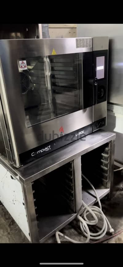 LAINOX Italian combi with convection gas operated oven