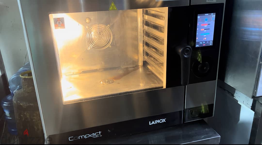 LAINOX Italian combi with convection gas operated oven 5