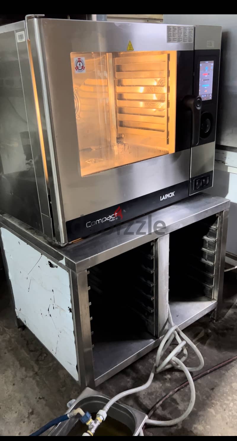 LAINOX Italian combi with convection gas operated oven 6