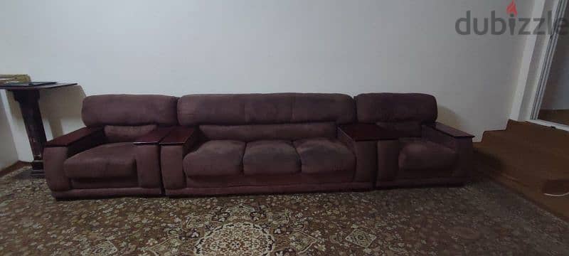 3 seater and two 1 seater sofas 1