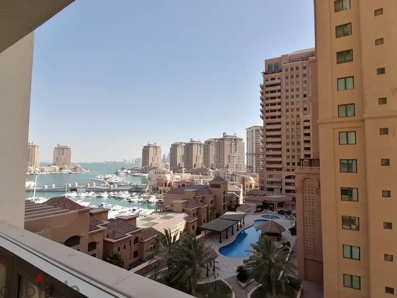 Unfurnished Flat for Rent in Pearl (Porto Arabia) 1