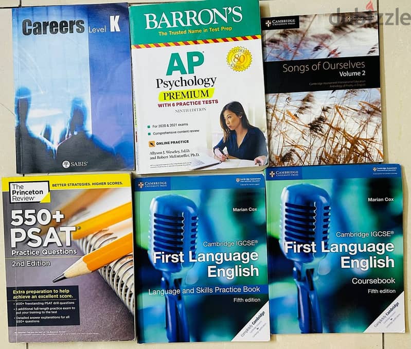 IGSCE SAT TOEFL AP Books 8